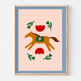 Affiche - Cheval Nomade (30x40cm)