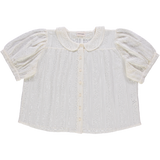 CHEMISIER AMBRE Dentelle écrue