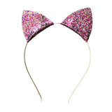 Serre Tête Oreille De Chat À Paillettes