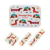 Pansements pour enfants - Chien Saucisse Ensoleillé