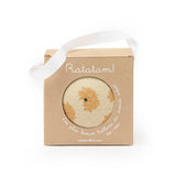 Petit Ballon Doggy Mr Moustache 12 cm – jaune