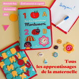 LIVRE D'ACTIVITES MONTESSORI EN FEUTRINE