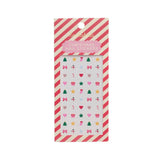 Autocollants d'ongles de Noël joyeux