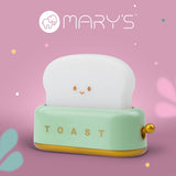 Lampe de nuit LED grille-pain verte de Mary