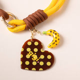 Petit cordon téléphone choco pop