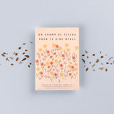 Un champ de fleurs pour te dire merci - Sachet de graines de fleurs des champs