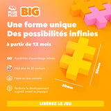 BIG - Tube 15 Pcs - Mix Couleurs - PLUS PLUS