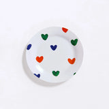 L'assiette à message