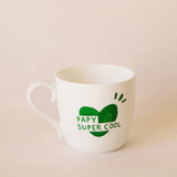 Le Mug en porcelaine - vert sapin