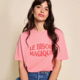 Le tee-shirt Bisou magique femme