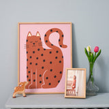 Affiche - Chat (30 x 40 cm)
