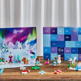 Calendrier de l'Avent 600 Pcs "Aurores boréales" - PLUS PLUS