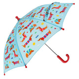 Parapluie pour enfants à ouverture automatique - Chien Saucisse Ensoleillé