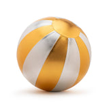 Ballon cirque argent et or tissus à gonfler livré diam 40 cm
