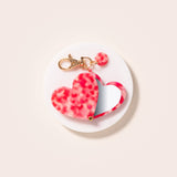 Porte-clef miroir baisers
