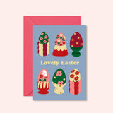 Carte "Pâques" - Lovely Easter (avec enveloppe)