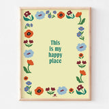 Affiche – Happy place