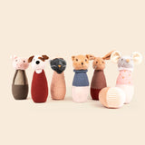 Jeu de bowling animaux