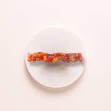 Barrette wavy abricot