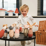 Jeu de bowling animaux