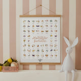 Affiche "Nos jolis moments en famille"