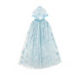 Cape princesse des glaces bleu - déguisement