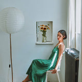 ROBE CELOSIE Deep Grass Green
