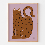 Affiche - Chat (30 x 40 cm)