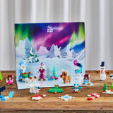 Calendrier de l'Avent 600 Pcs "Aurores boréales" - PLUS PLUS
