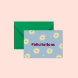 Mini carte: Félicitations (avec enveloppe)