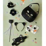 Masque de déguisement Chat Noir en Velours (3-10 Ans)