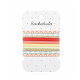Lot de 10 élastiques Vintage Rainbow