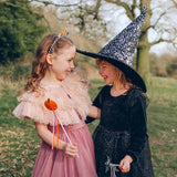 Chapeau de sorcière en velours à paillettes - déguisement
