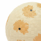 Petit Ballon Doggy Mr Moustache 12 cm – jaune