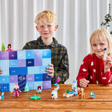 Calendrier de l'Avent 600 Pcs "Aurores boréales" - PLUS PLUS