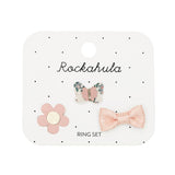 Ensemble de bagues Flora Butterfly