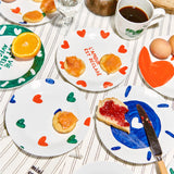 L'assiette à message