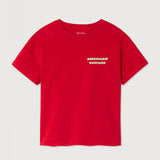 Tee-shirt manches courtes FIZVALLEY - Rubis vintage
