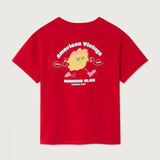 Tee-shirt manches courtes FIZVALLEY - Rubis vintage