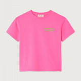 Tee-shirt manches courtes FIZVALLEY - Rose fluo