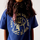 Tee-shirt manches courtes FIZVALLEY - Oceanie vintage