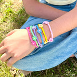 Bracelet élastique Fleurs