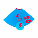 Kit de déguisement super-héros bleu 4 pièces