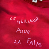 T-shirt allaitement Le meilleur pour la faim