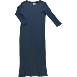 ROBE ORCHIDEE CÔTELÉ ADULTE Midnight Navy