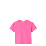 Tee-shirt manches courtes FIZVALLEY - Rose fluo