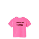 Tee-shirt manches courtes FIZVALLEY - Rose fluo