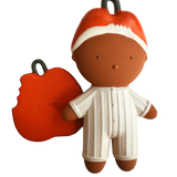 Gommu Mini Baby Apple - Poupée bébé en caoutchouc naturel, mini