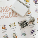 Affiche "Nos jolis moments en famille"