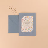 Des jolies fleurs pour ma nounou - Carte à semer